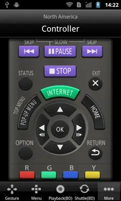 Remote 2012 android App screenshot 2